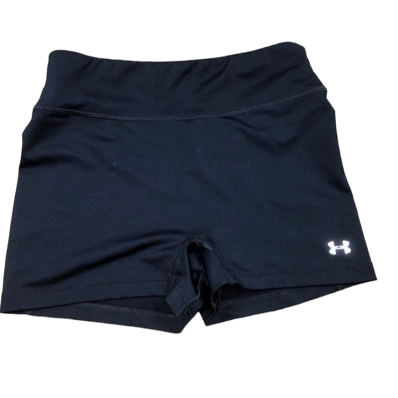 Under Armour size small black athletic bike Shorts - Picture 1 of 5
